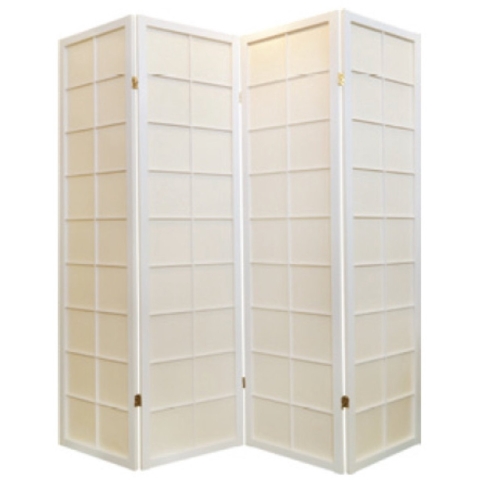 Fine Asianliving Japanse Kamerscherm B180xH180cm 4 Panelen Shoji