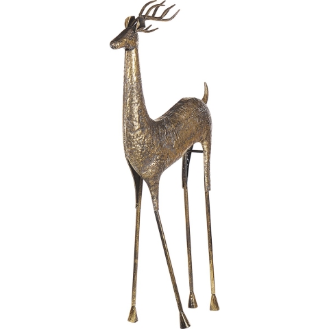 Beliani - PELLO - Decofiguur - Goud - IJzer