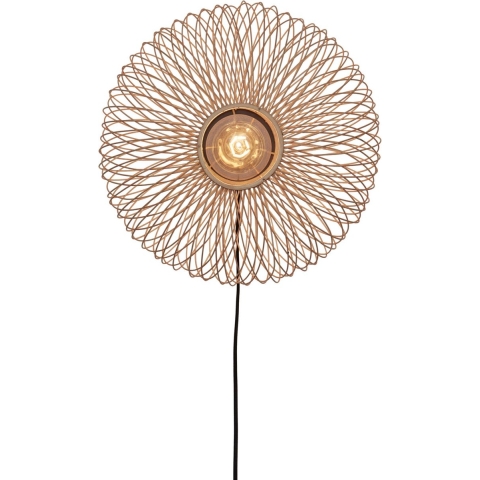 GOOD&MOJO Wandlamp Cango - Bamboe - Ø40cm