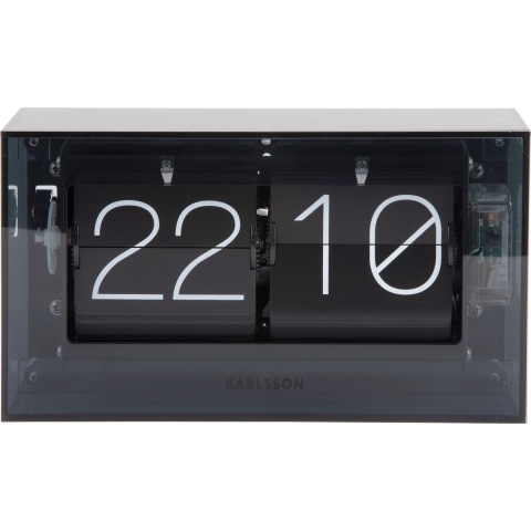 Karlsson - Table clock Boxed Flip