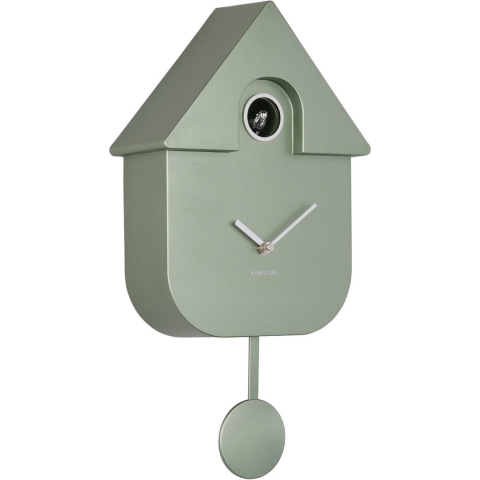 Karlsson - Wall Clock Modern Cuckoo Metallic