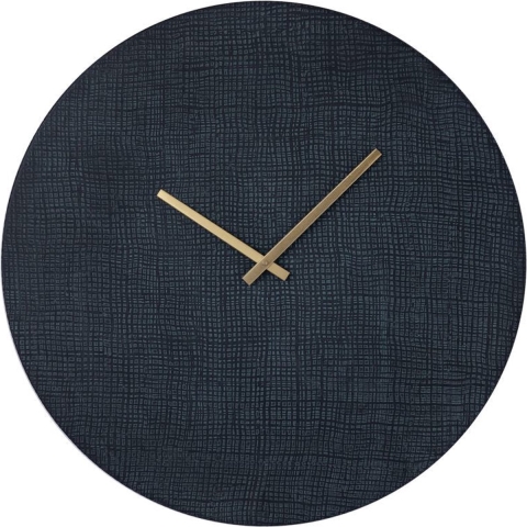 PTMD Emmett Klok - 51x2x51 cm - Ijzer - Zwart