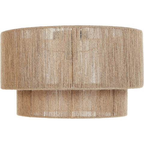 Beliani - DORING - Hanglamp - Natuurlijk - Jute