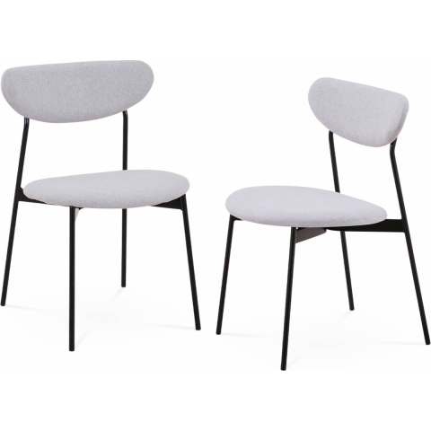 sweeek - Set van 2 scandinavische stoelen