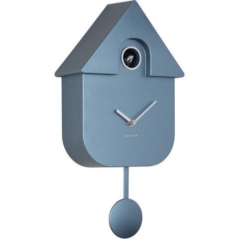 Karlsson - Wall Clock Modern Cuckoo Metallic