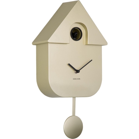 Karlsson - Wall Clock Modern Cuckoo Metallic