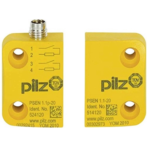 PILZ 504220 PSEN 1.1p-20/PSEN 1.1-20/8mm Magnetische veiligheidsschakelaar 24 V/DC IP65, IP67 1 stuk(s)