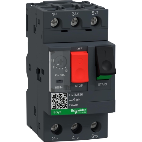Schneider Electric GV2ME20 GV2ME20 Motorbeveiligingsschakelaar 1 stuk(s)