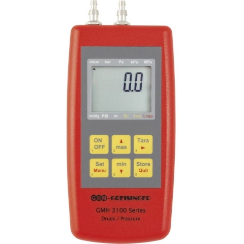 Greisinger GMH 3161-07 - WPD5 Gasdrukmeter Luchtdruk -10 - 350 mbar