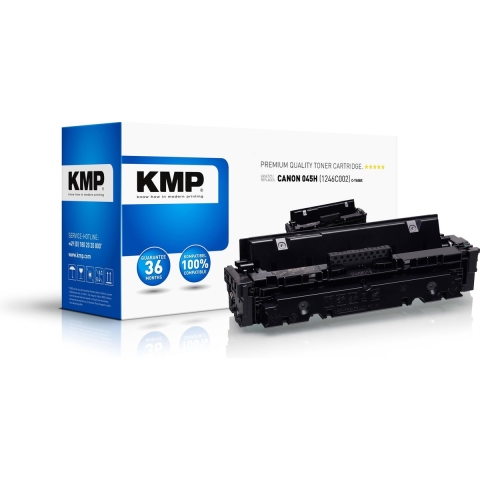 KMP Toner vervangt Canon 045H Compatibel Zwart 2800 bladzijden C-T40BX 3604,3000