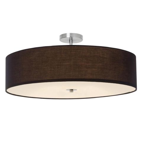Brilliant 93522/63 Andria Plafondlamp Spaarlamp, LED E27 180 W Grijs
