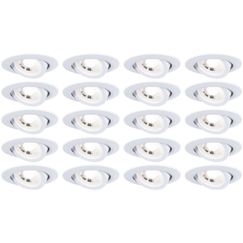 Paulmann 99997 Inbouwlamp LED 4.8 W Wit (mat)