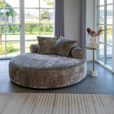 House Nordic Cairo Chenille Daybed met 2 Kussens
