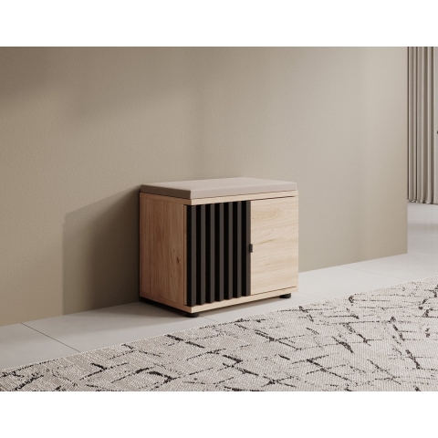 Meubella Schoenenkast Piran - Eiken - 60 cm