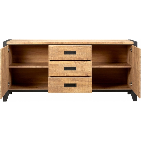 Dressoir Tilburg - Hout - Mango|Hout - Naturel - MDF