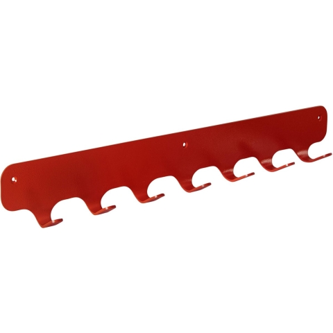 Gorillz Rounded Seven - Wandkapstok - 67 x 6 x 7,8 mm - Rood