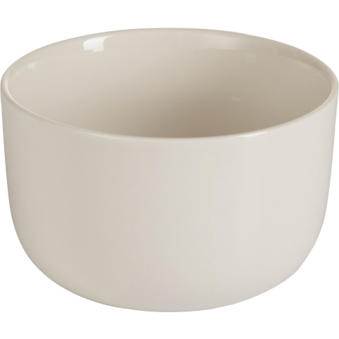 J-Line kom Rand - porselein - wit - small - 6 stuks