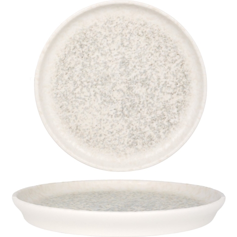 Bonna Gebaksbord - Lunar White - Porselein - 16 cm - set van 6