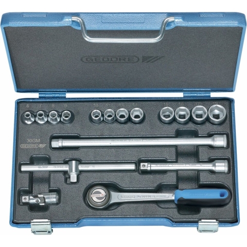 Gedore Dopsleutelset 3/8" 17-dlg. - 6235980