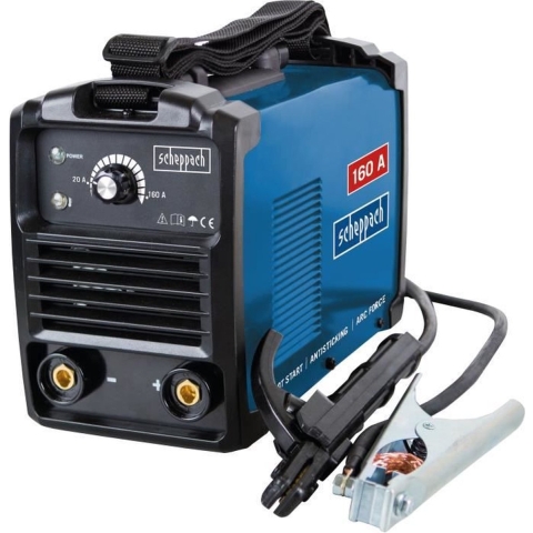 Scheppach WSE1100 Inverter Lasapparaat Set | 160A - 5906603903