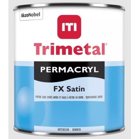 Trimetal Permacryl FX Satin - Op Kleur Gemengd - 1L