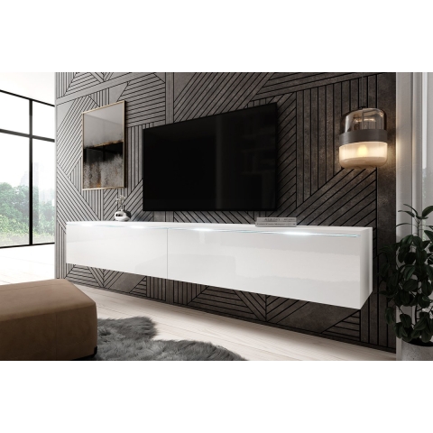 Meubella TV-Meubel Dixon - Wit - 180 cm