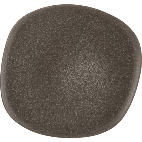 J-Line bord Louise - keramiek - bruin - large - 4 stuks