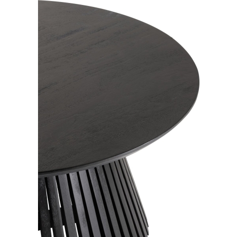 J-Line tafel Vincent - hout - zwart - medium