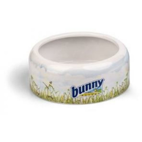 6x Bunny Nature Voerbakje Maat L