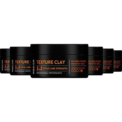 6x Syoss Texture Clay 100 ml