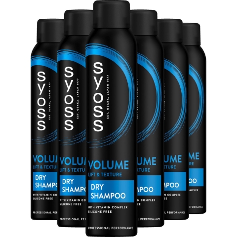 6x Syoss Volume Droogshampoo 200 ml