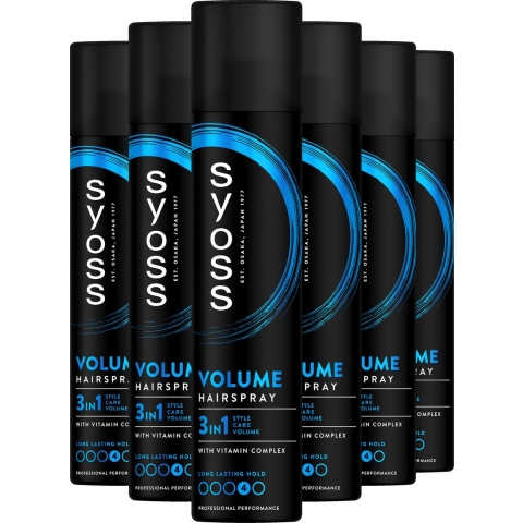 6x Syoss Volume Haarspray 300 ml