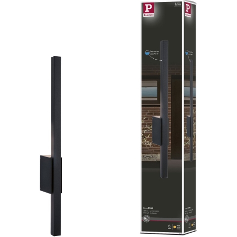 Paulmann Stan 60 anthrazit 94743 Buitenlamp (wand) LED 9 W Antraciet