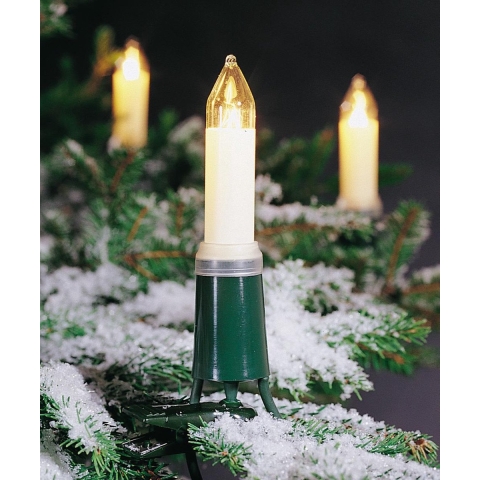 Konstsmide 1131-000 Kerstboomverlichting Buiten werkt op het lichtnet Aantal lampen 16 Gloeilamp Helder Verlichte lengte: 15 m