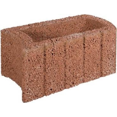 5 stuks! Ovalflor bruin 40x21x20 cm - Gardenlux