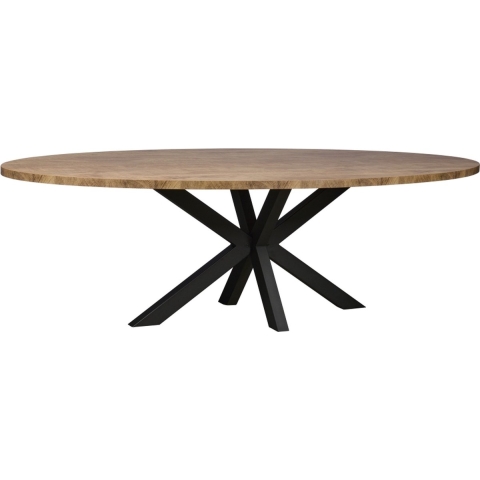 Eettafel Culemborg - Hout - Mango|Hout - Naturel - MDF