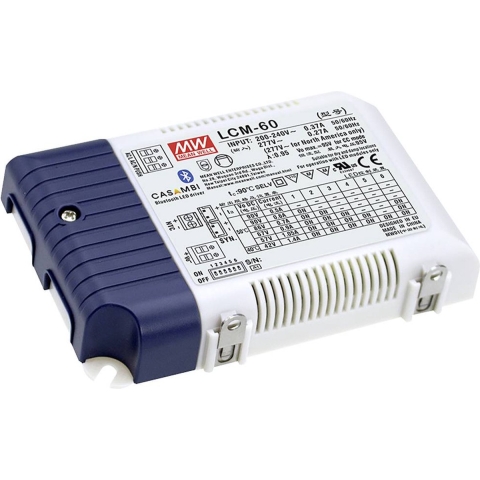 Mean Well LCM-60DA2 LED-driver 60.3 W 1.4 A 2 - 90 V 1 stuk(s)
