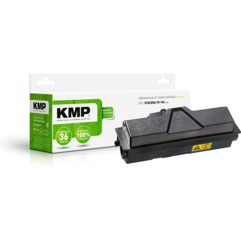 KMP Tonercassette vervangt Kyocera TK-130 Compatibel Zwart 7200 bladzijden K-T14