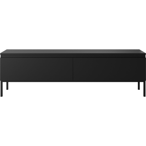 NADUVI Collection Kate Tv-Meubel - B 150 cm - Zwart / Zwart