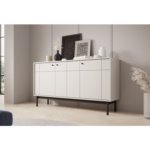 Meubella Dressoir Jules - Beige - 154 cm