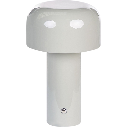 Beliani - BESOS - Tafellamp - Grijs - IJzer