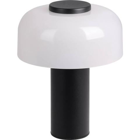 EGLO Ponente Tafellamp - Draadloos - LED - 20 cm - Zwart|Wit