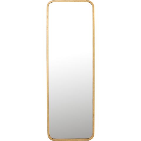 J-Line miroir Mona Rectangulaire - métal|verre - or - 119.5 x 40.5 cm