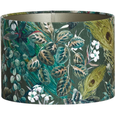 Light & Living Light&living Kap cilinder 30-30-21 cm XENIA FLORA groen