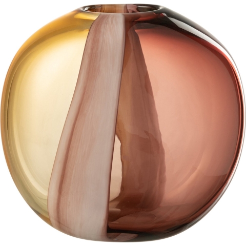 J-Line Vaas Arun Glas Bruin|Geel Small