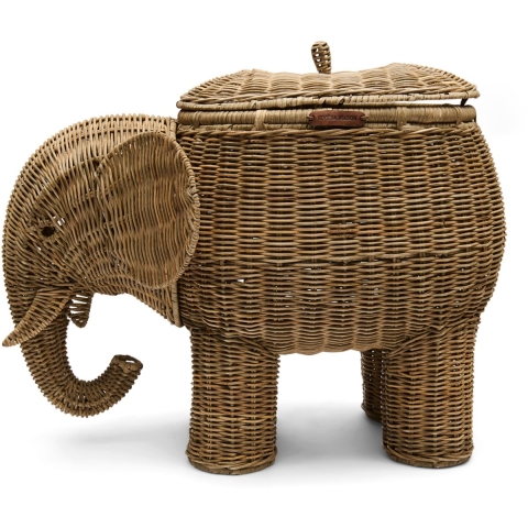 Riviera Maison - Rustic Rattan Elephant Basket Deco - Naturel
