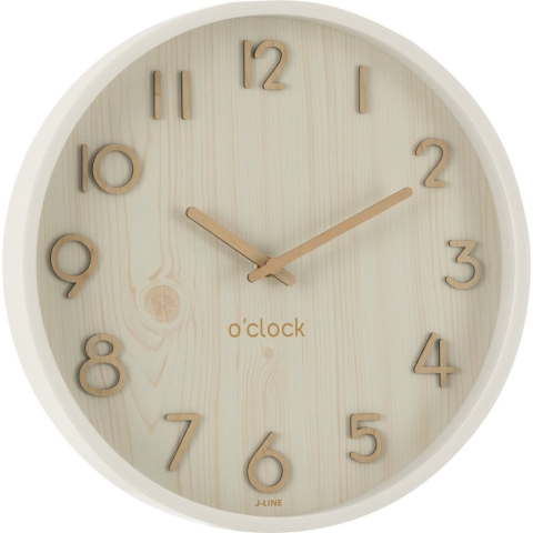 J-Line Wandklok Multiplex|Mdf Small