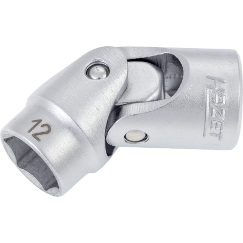 HAZET Scharnierende dopsleutel 880G-12 · 3/8 inch (10 mm) vierkant hol · Buiten-zeskant-tractieprofiel · SW 12 mm