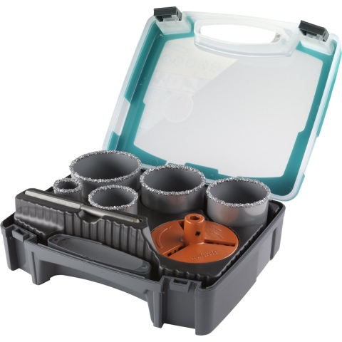 Wolfcraft Boorkop-set | 5-delig | HM | Ø33, 53, 67, 73, 83mm | 1 set - 3464000