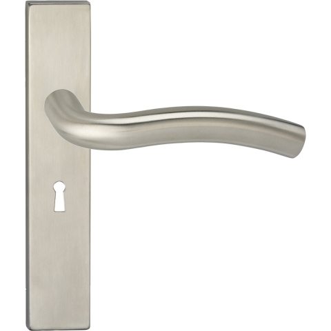 Impresso Conway RVS geborsteld op Rechthoekig schild